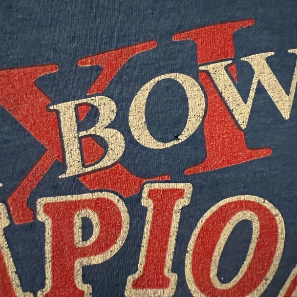 RARE New York Giants Super Bowl XXI Vintage T-Shirt - Picture 5 of 6